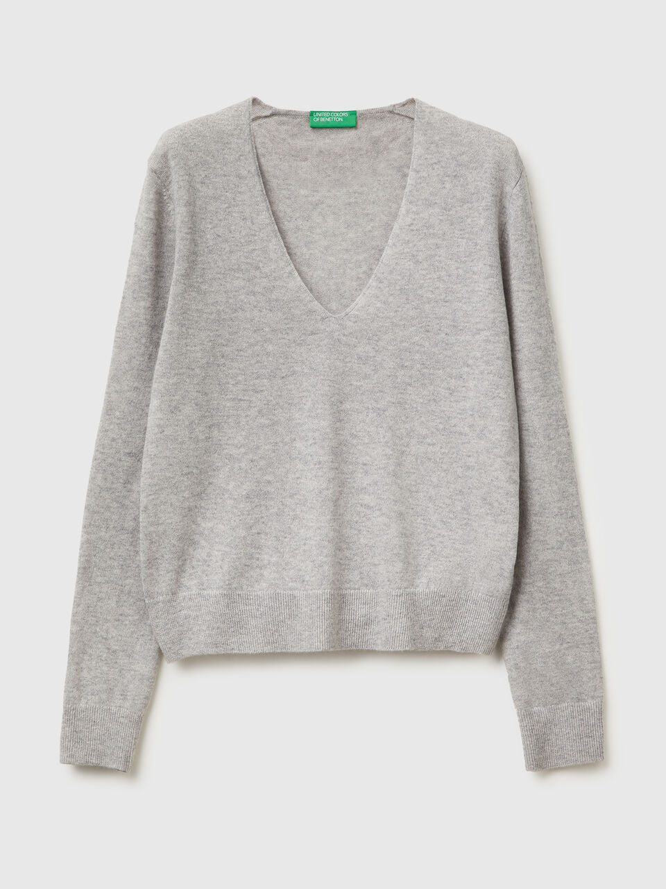 V NECK SWEATER L/S Femme image number null