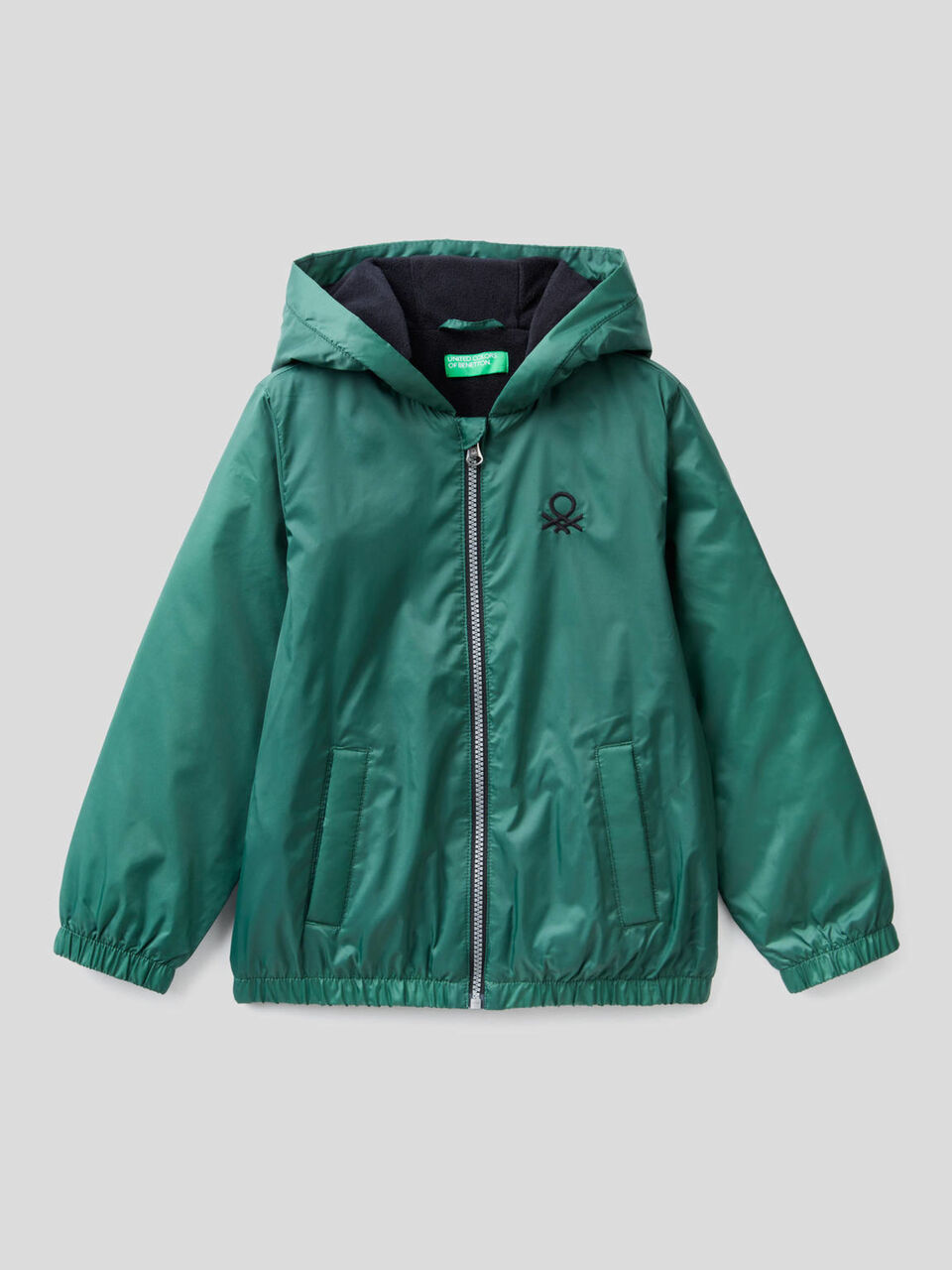 Blouson avec fermeture éclair et capuche image number 1