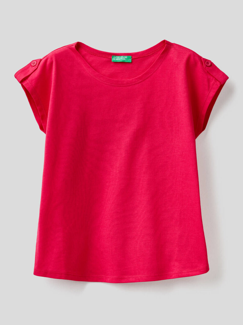 T-shirt uni 100% coton image number 1