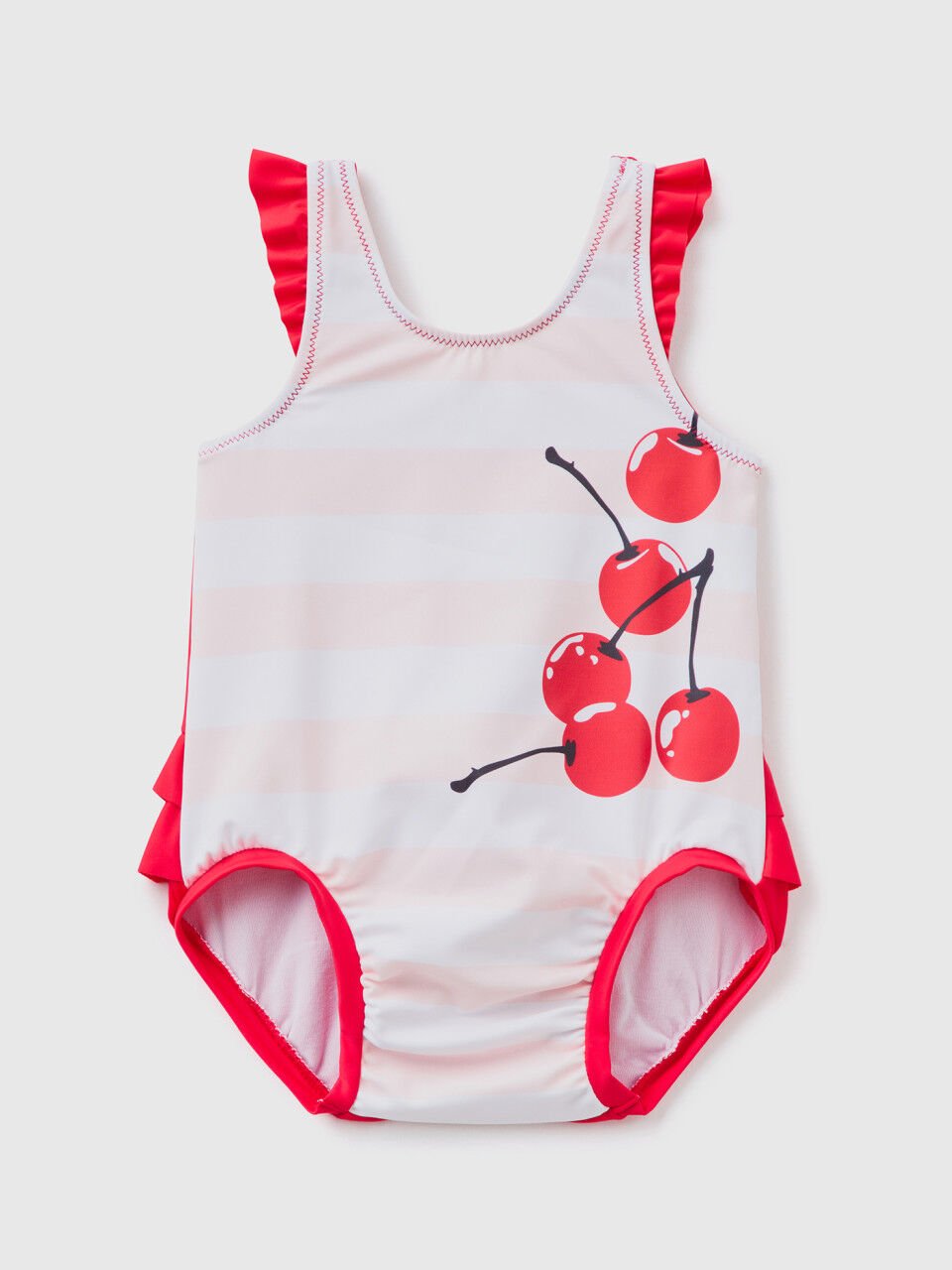 Maillot une pièce à motif cerise