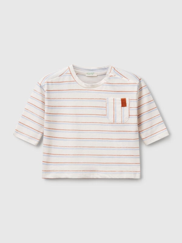 T-shirt imprimé rayé Naissancede