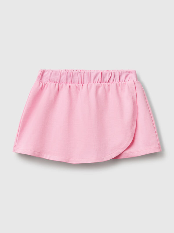 Jupe-culotte pur coton Filles