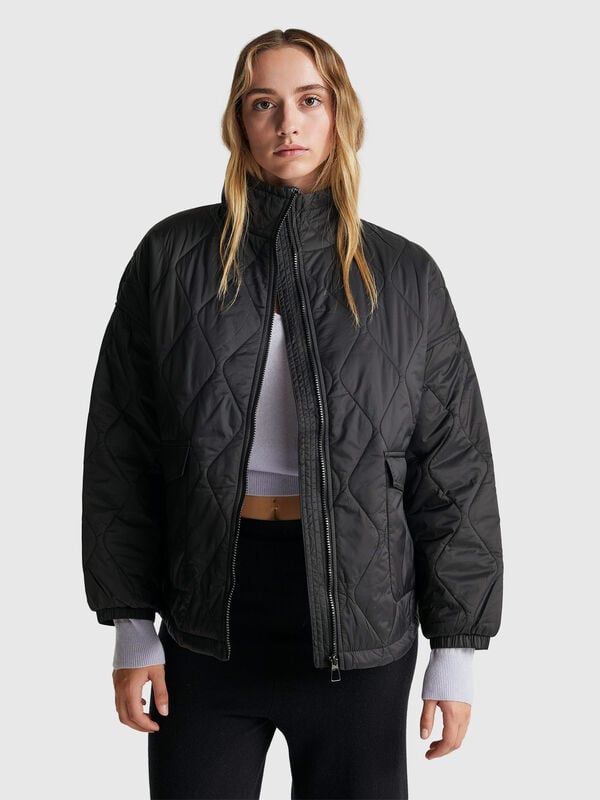 Veste en nylon matelassée Femme