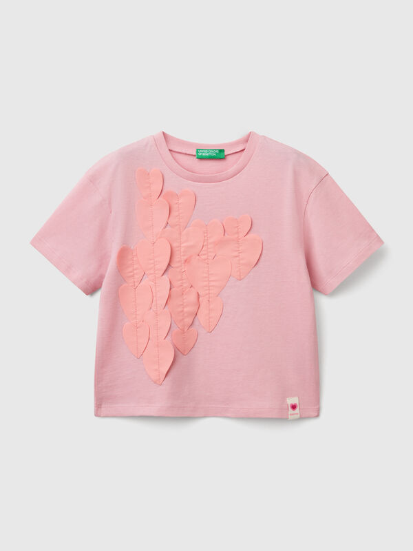 T-shirt avec applications Filles