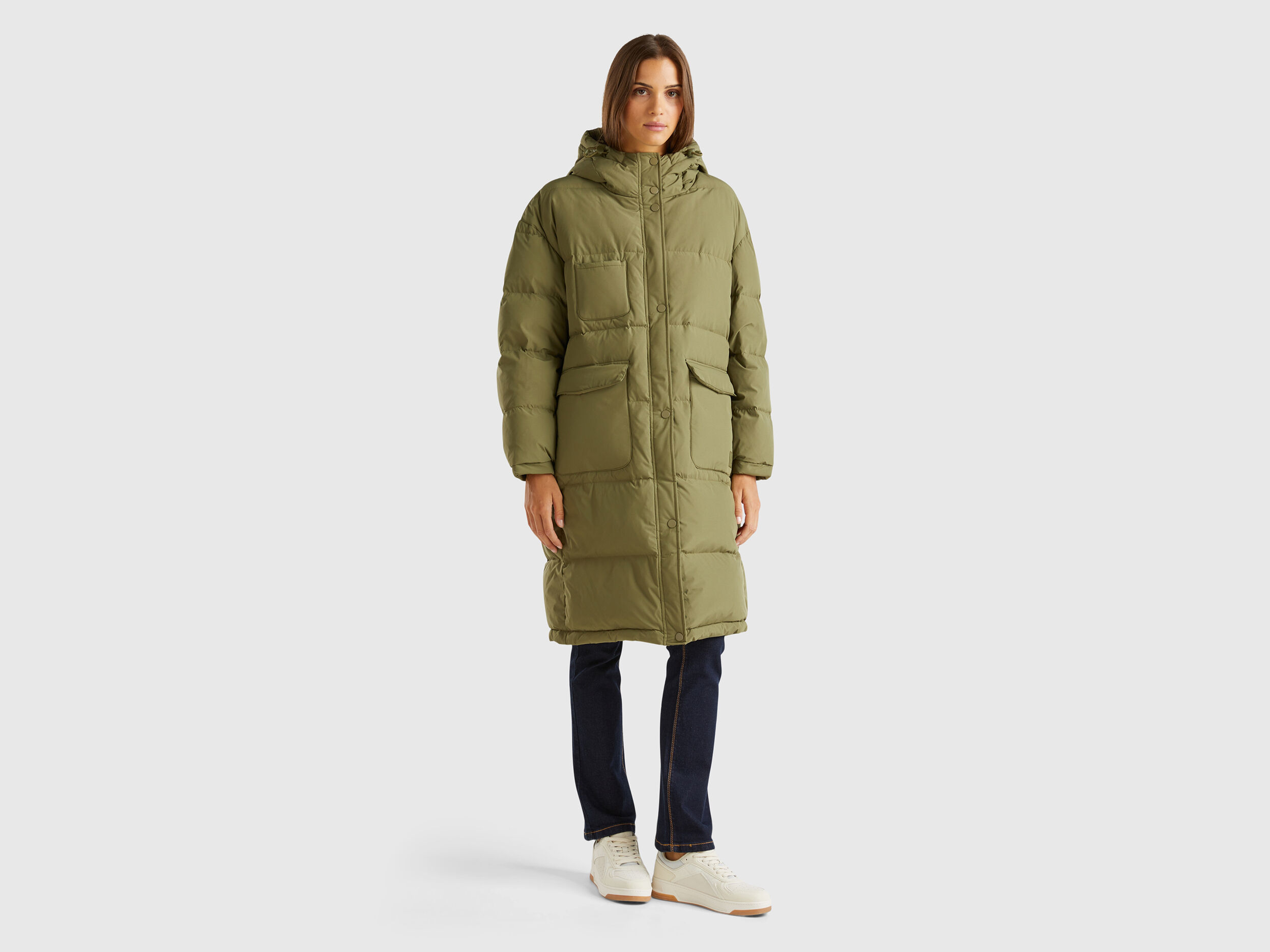 Doudounes Chaudes Femme Nouvelle Collection 2024 Benetton