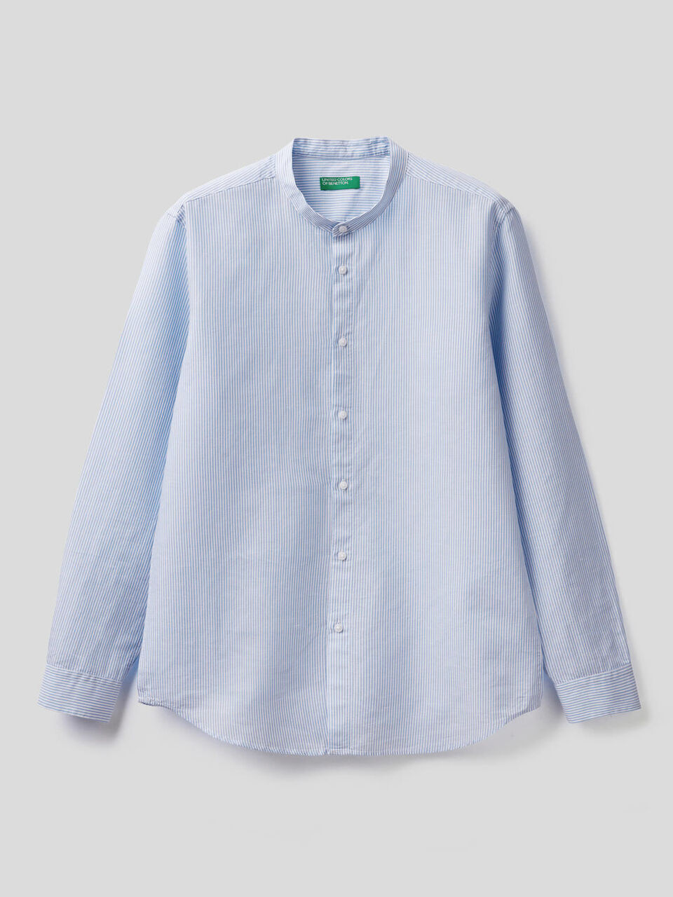 Chemise avec col mao image number 1