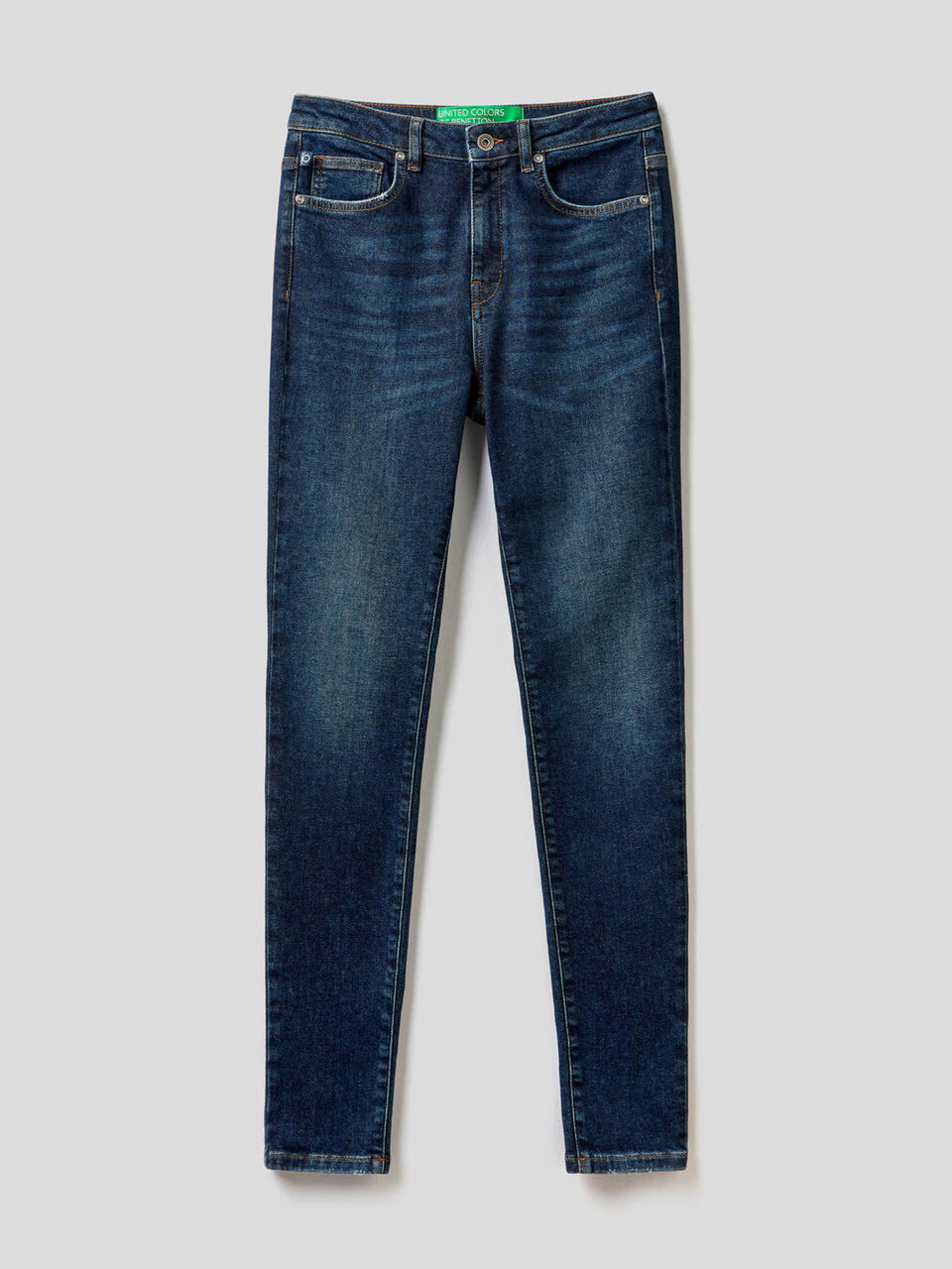 Jeans coupe skinny avec taille haute image number 1