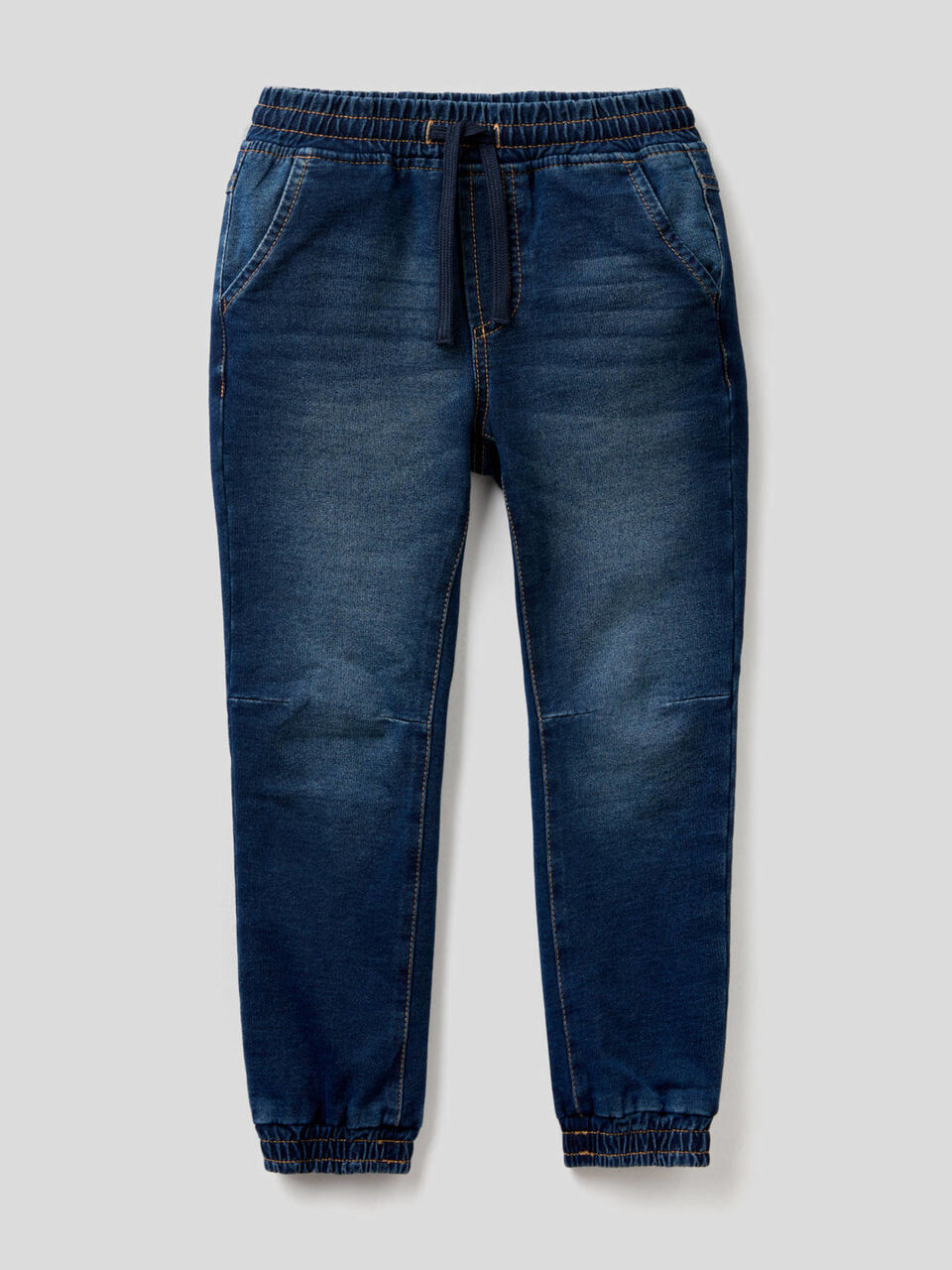 Jogging en molleton effet denim image number 1