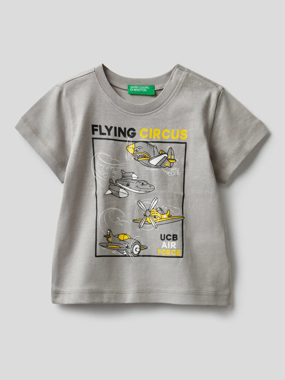 T-shirt en pur coton avec imprimé image number 1