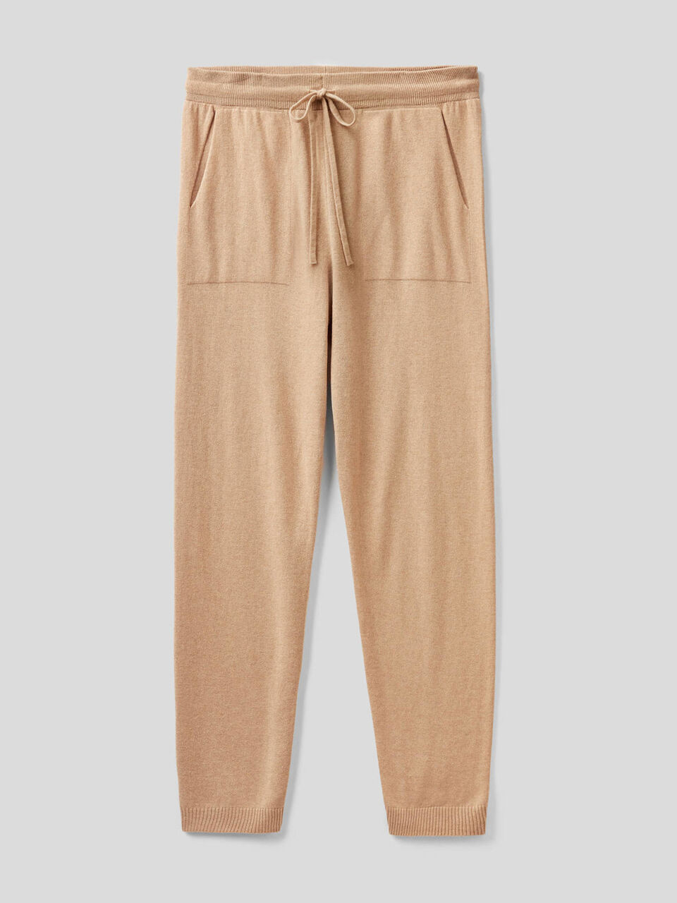 Pantalon de jogging en laine mélangée image number 1