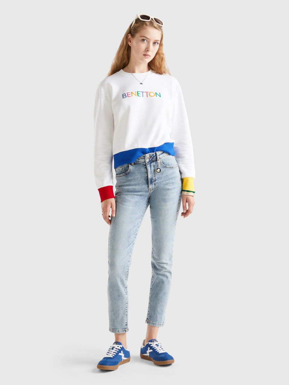 Jean shop benetton femme