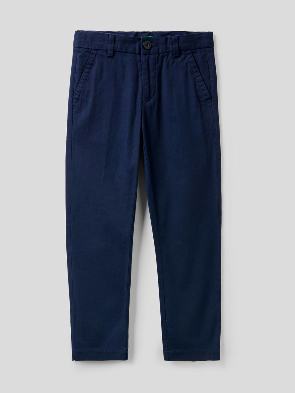 Pantalon coupe slim en coton stretch image number 1