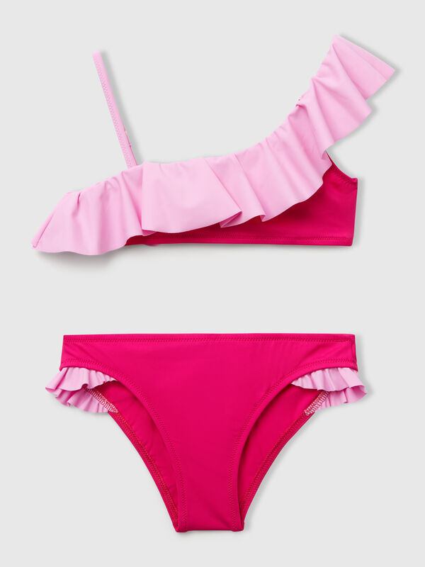 Bikini de plage à volants Filles