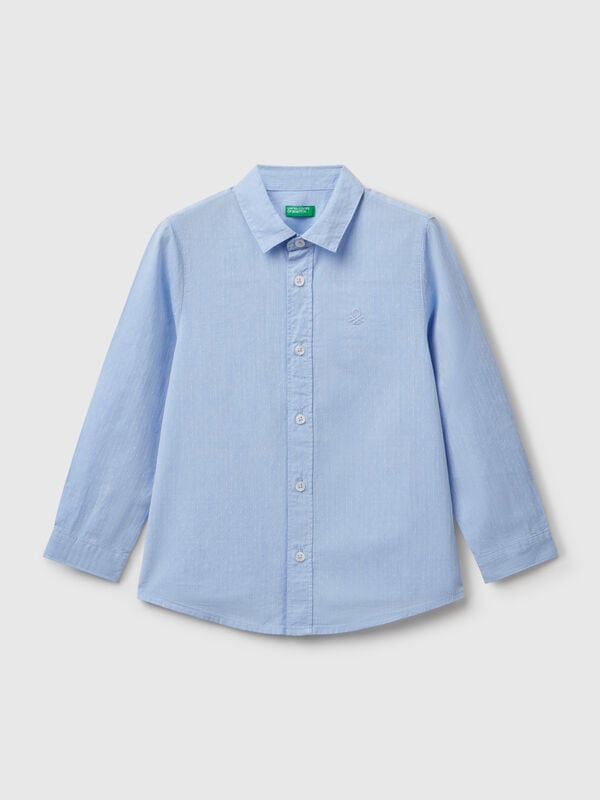 Chemise classique en pur coton Garçon