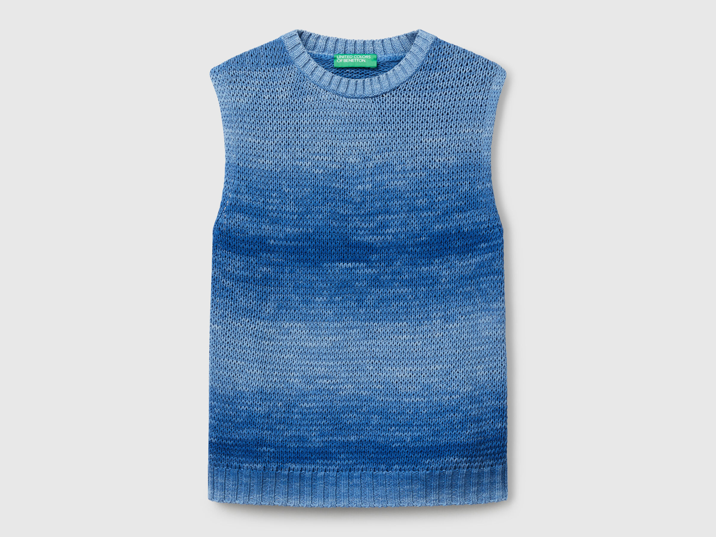 SLEEVELESS SWEATER Femme image number 3