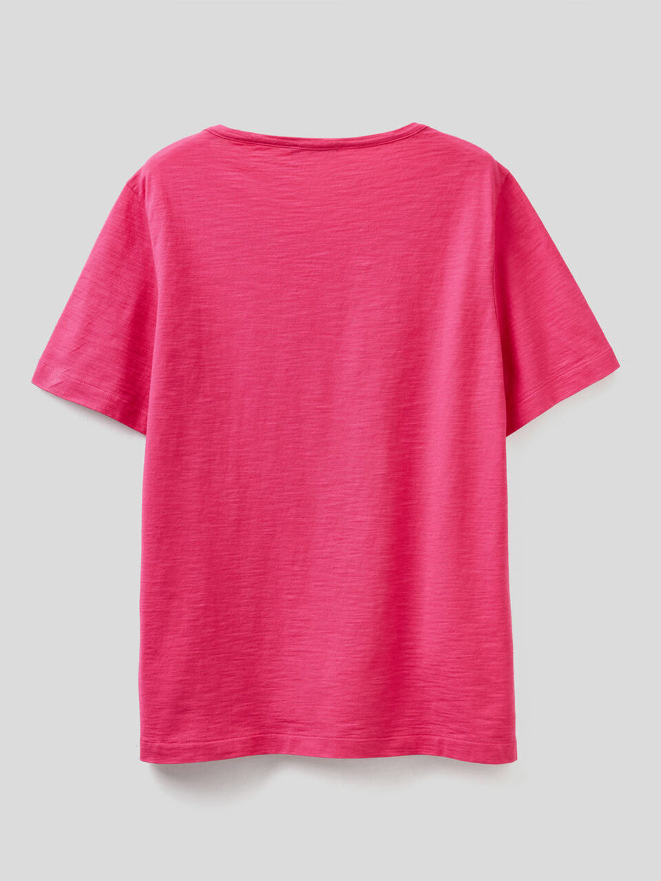 T-shirt uni avec pochette image number 2