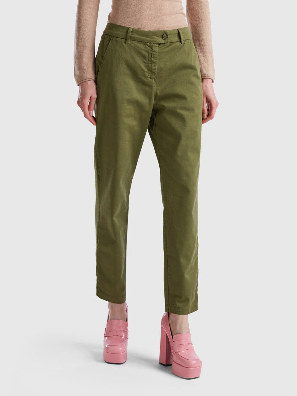 Chino femme hotsell beige