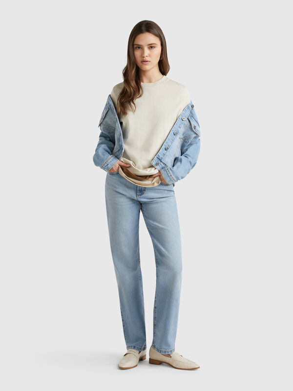 Jean droit Femme