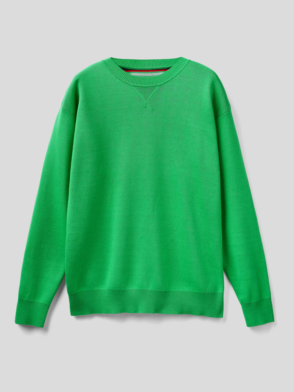 Pull réversible en coton tricot image number 1