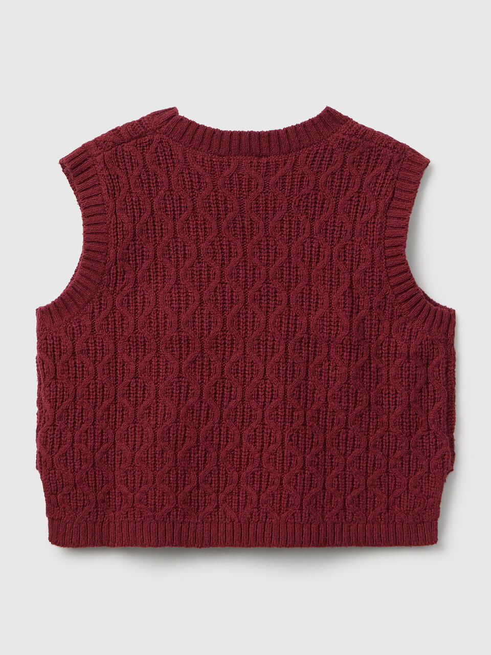 SLEEVELESS SWEATER Filles image number 2