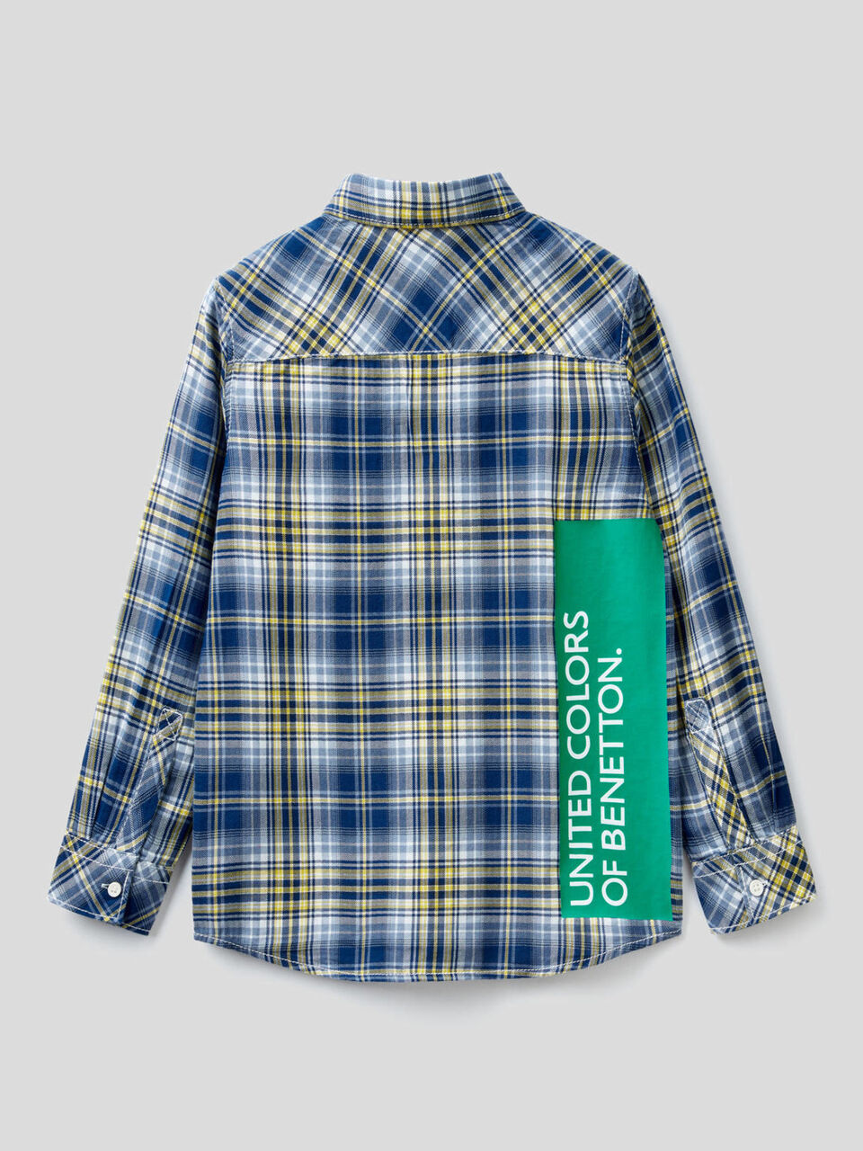 Chemise à carreaux en 100% coton image number 2