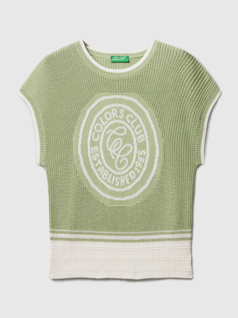SLEEVELESS SWEATER Femme image number 1