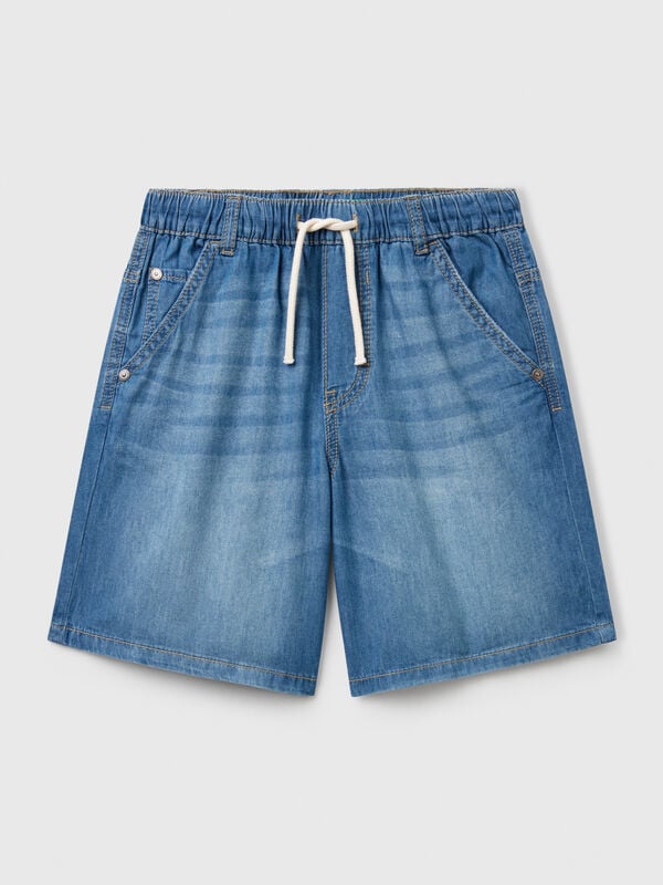 Bermuda en chambray Garçon