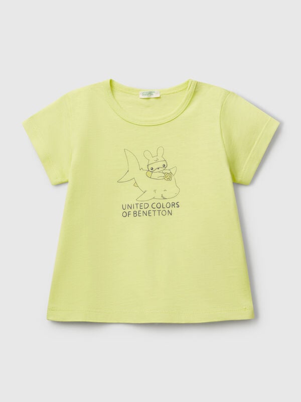 T-shirt à manches courtes avec imprimé Naissancede