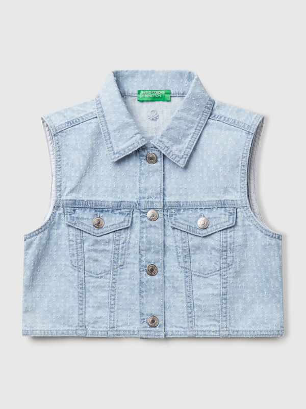 Gilet en jean Filles