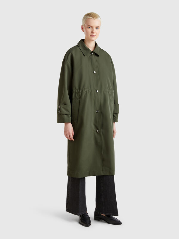 Parka longue avec rembourrage amovible Femme