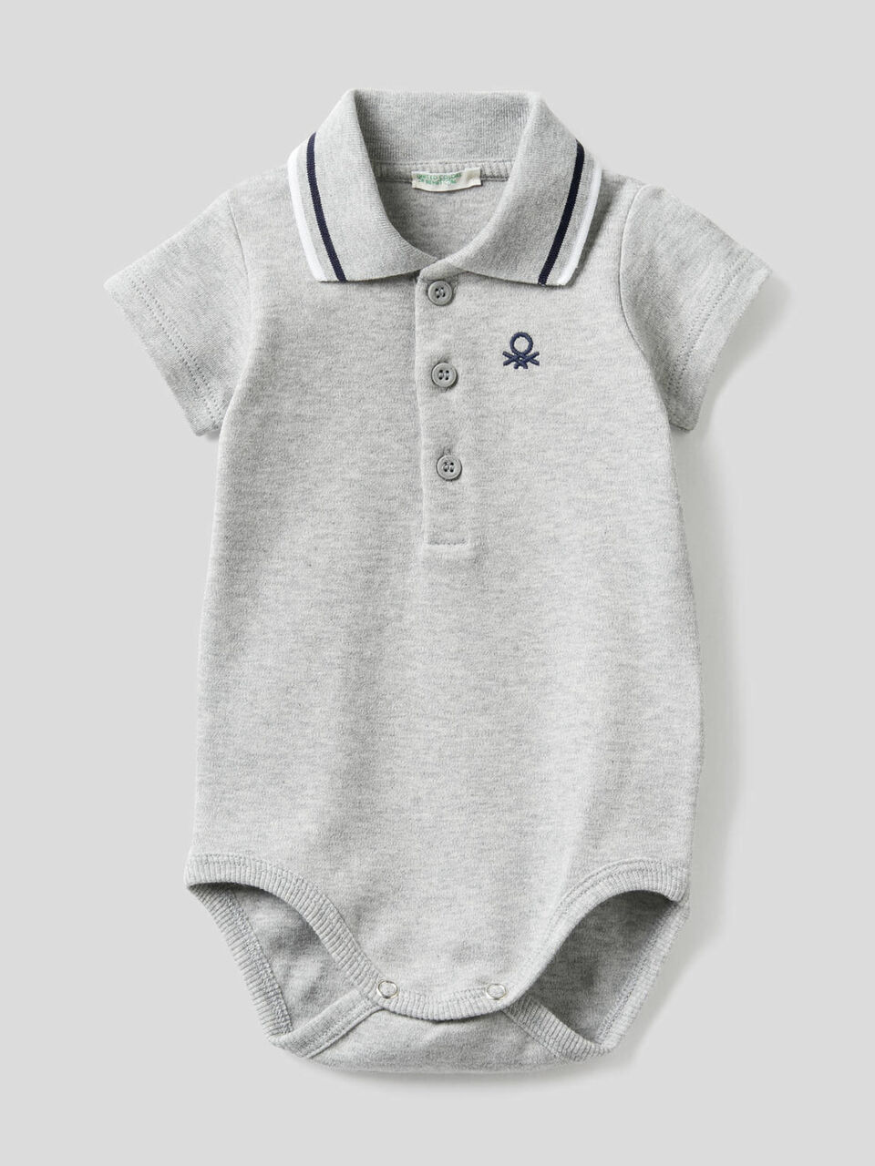 Body style polo en coton bio image number 1