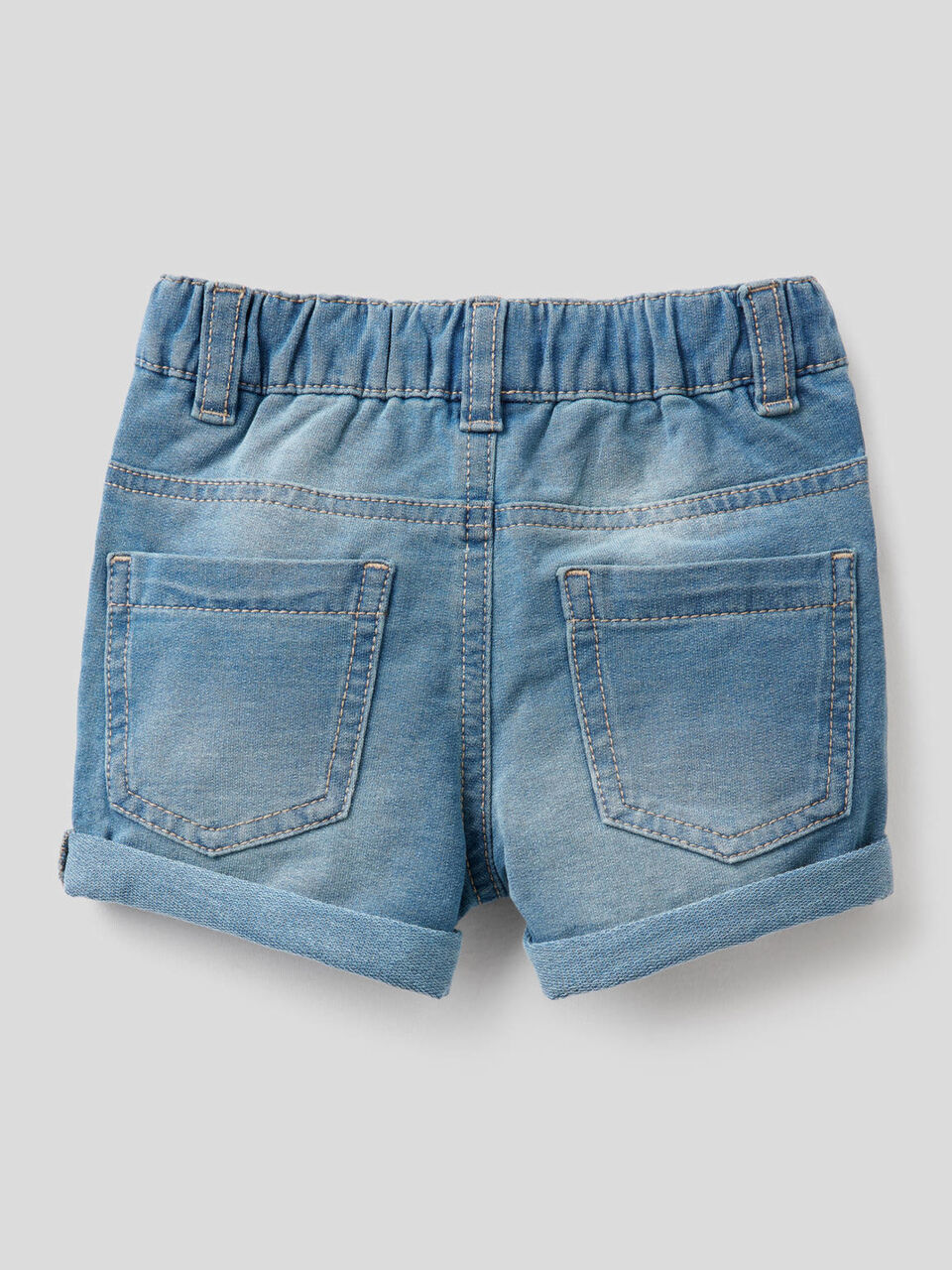 Short en molleton effet denim image number 2