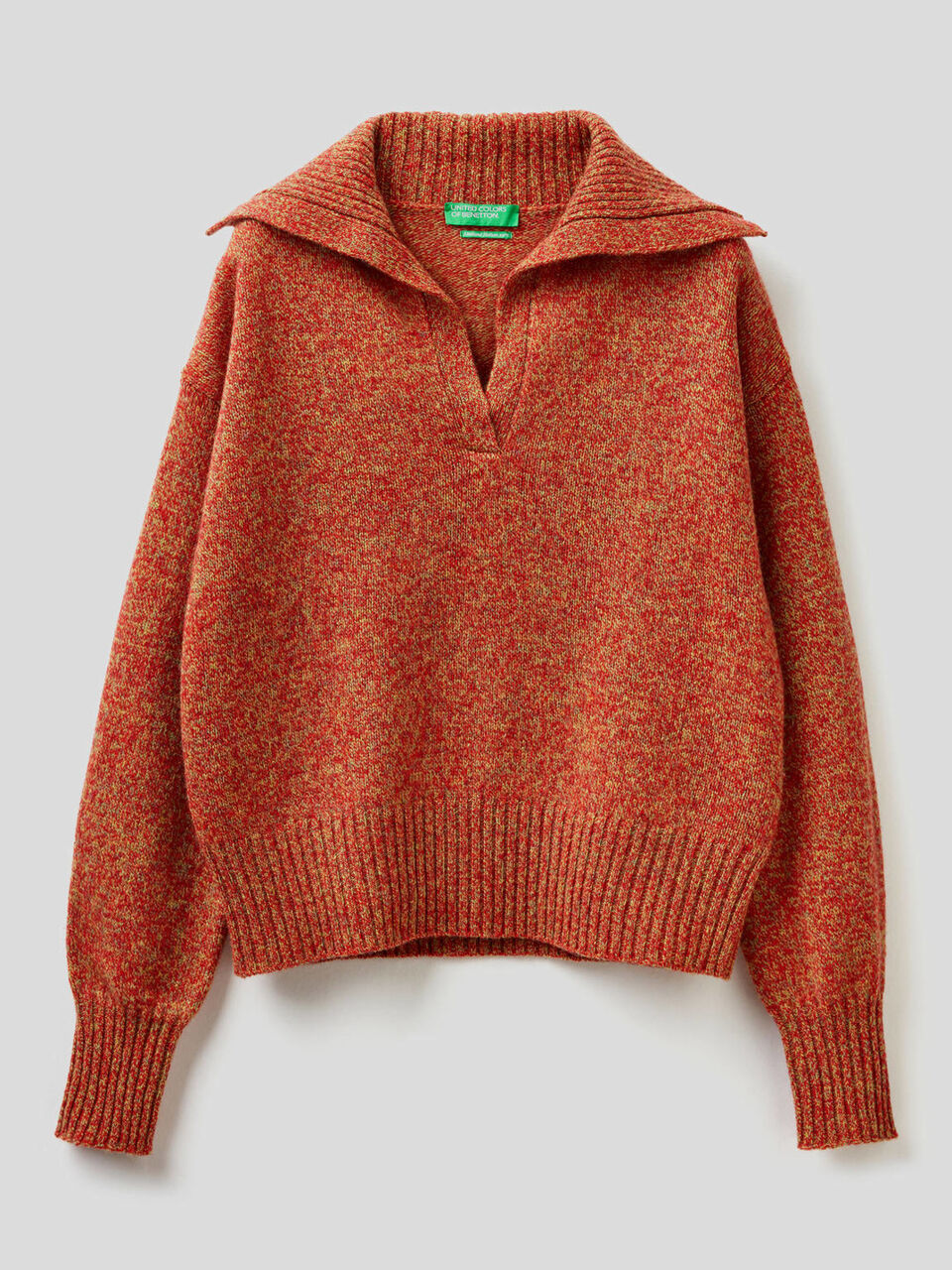 Polo en pure laine Shetland image number 1