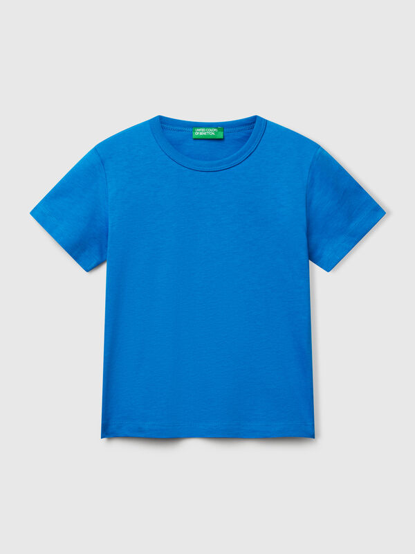 T-shirt en coton bio avec imprimé Garçon