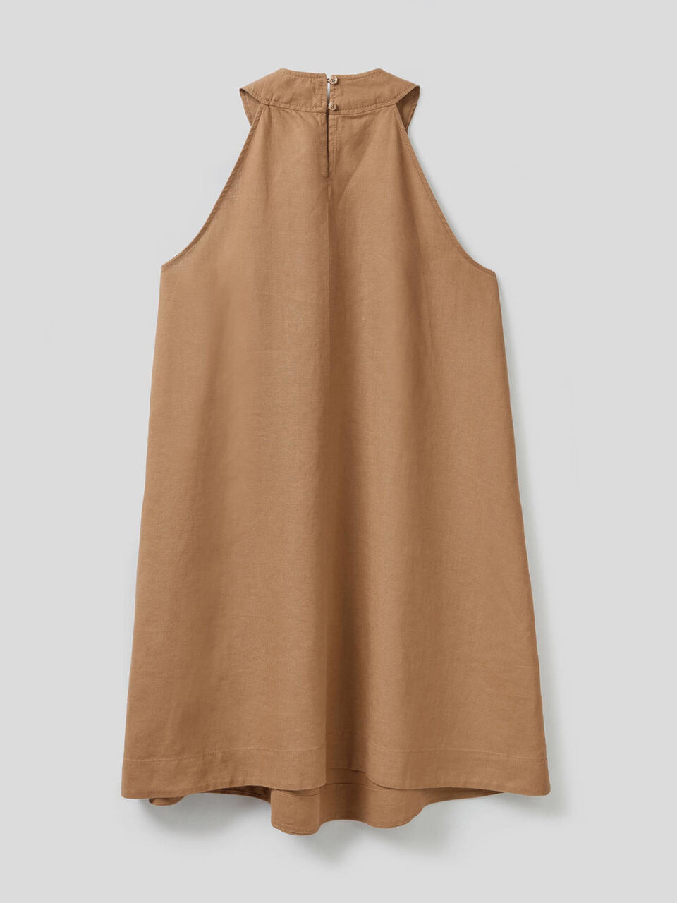Robe courte en 100% lin image number 2