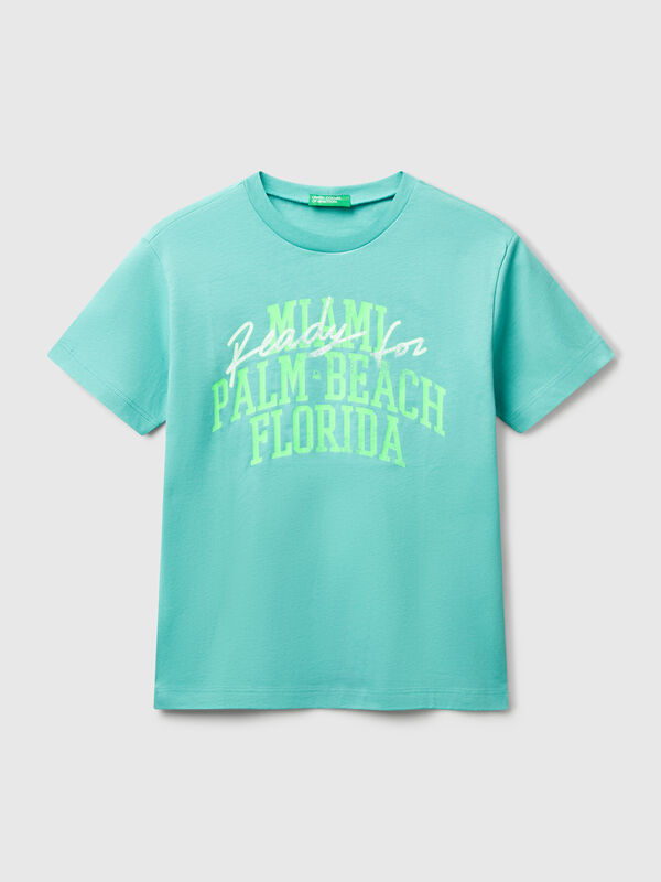 T-shirt à imprimé fluo Garçon