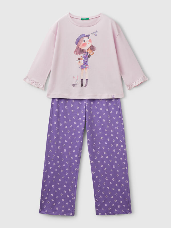 Pyjama imprimé poupée Filles