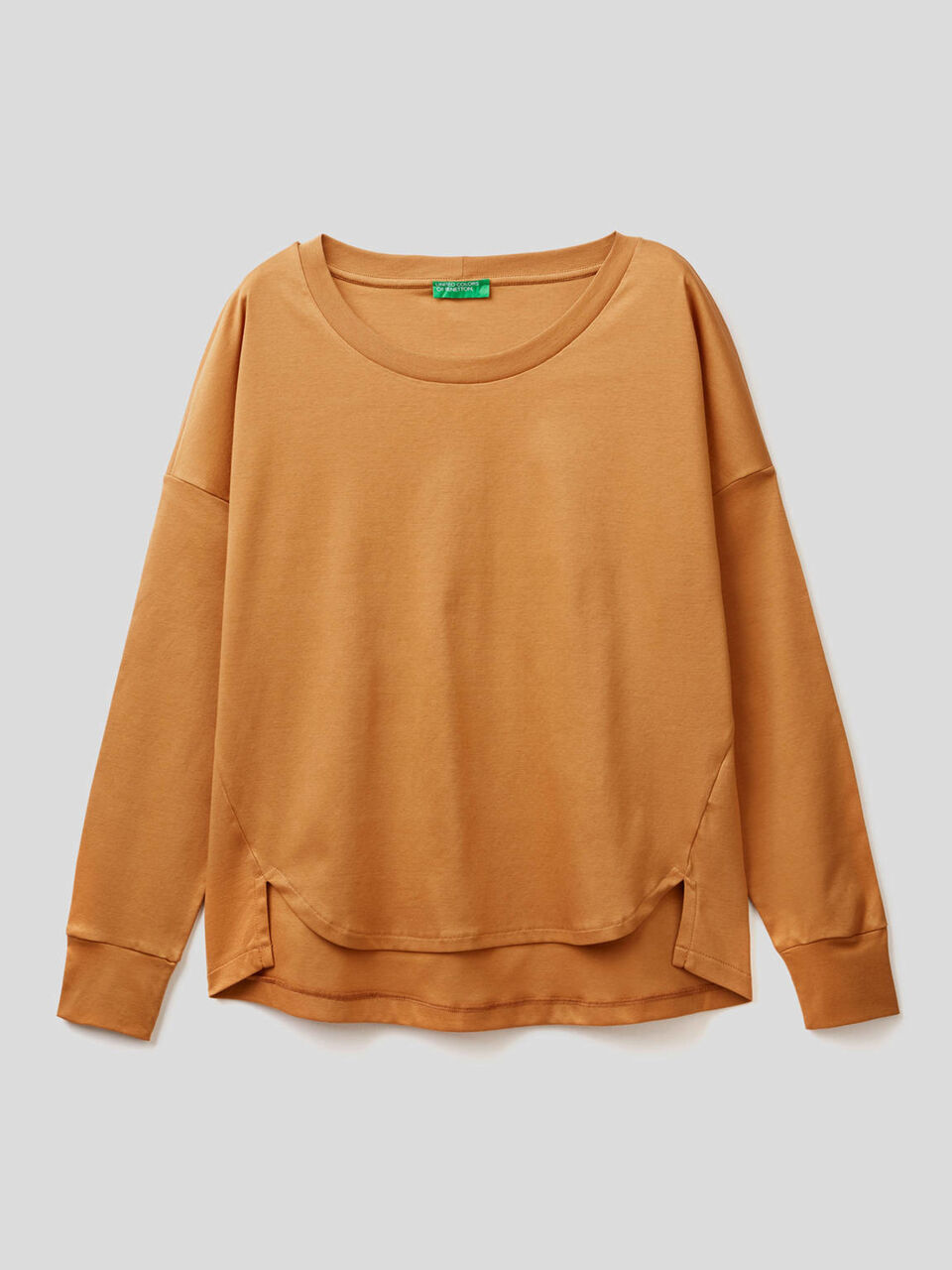 T-shirt manches longues en 100% coton image number 1