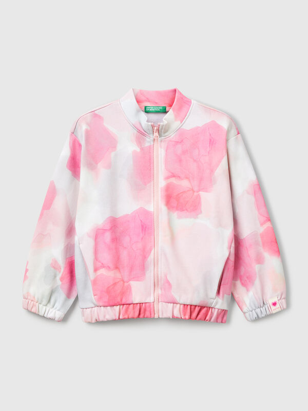 Sweat-shirt avec imprimé à motifs Filles