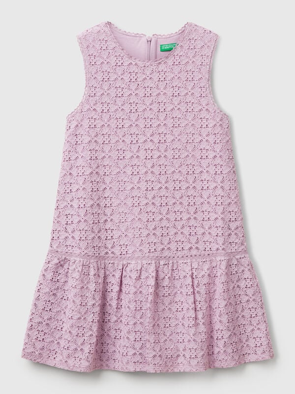 Robe en dentelle à volant Filles