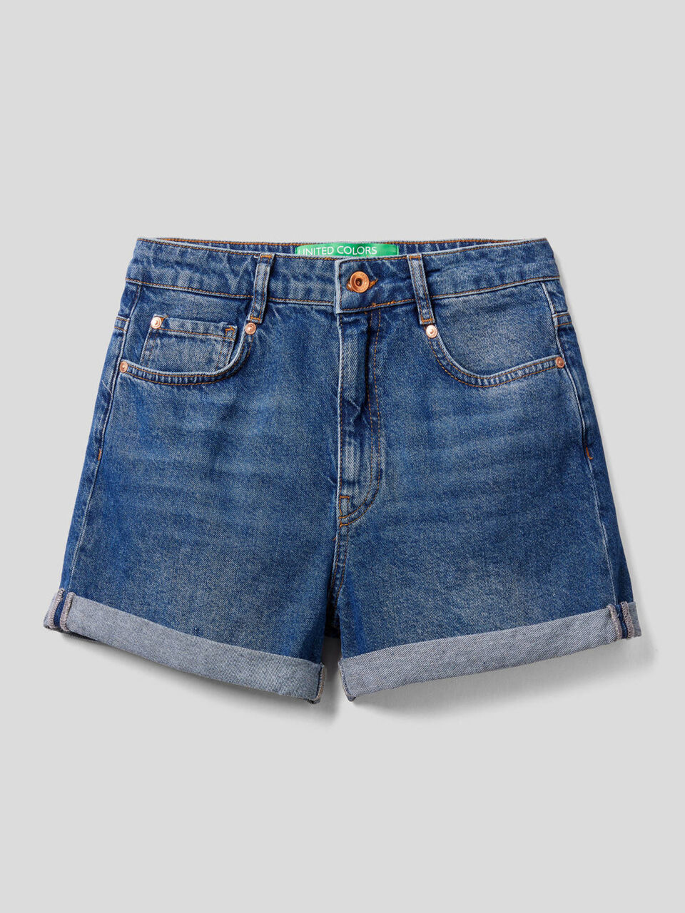 Short en jeans 100% coton image number 1