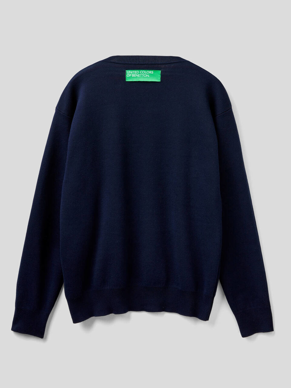 Pull réversible en coton tricot image number 2