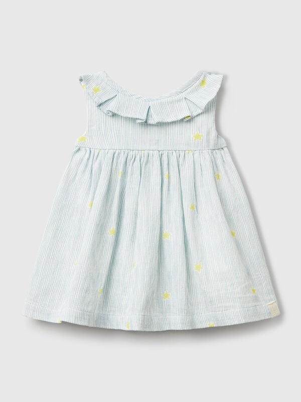 Robe à col volanté Naissancede