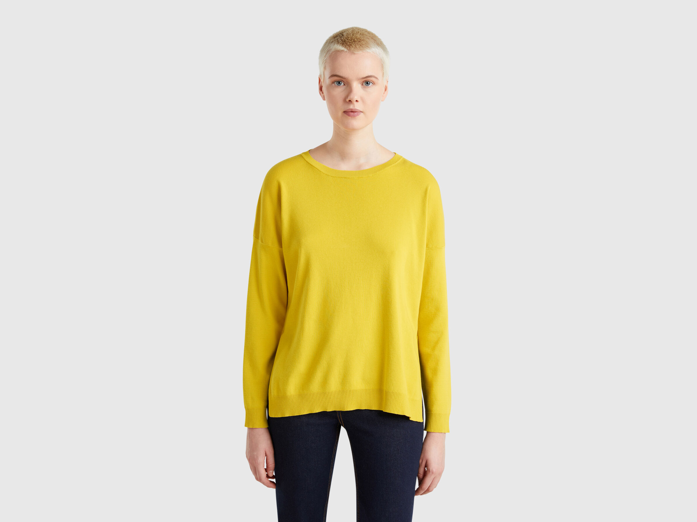 BOAT-NECK SWEAT.L/S Femme image number 0