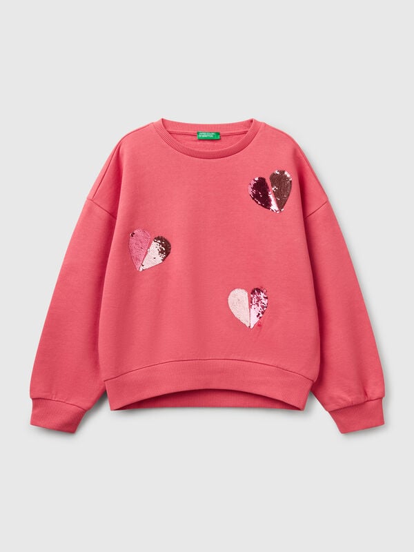 Sweat à paillettes Filles