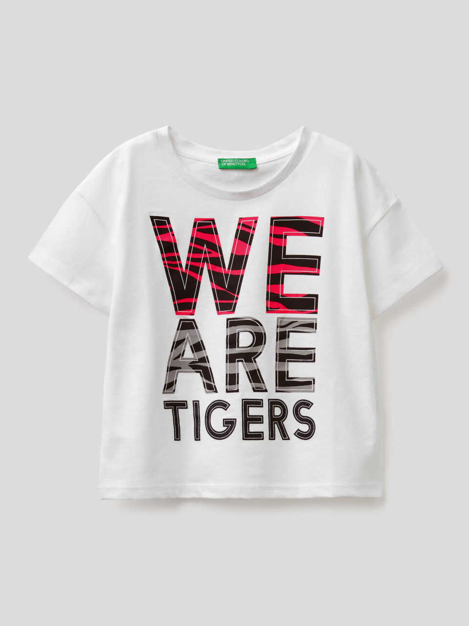 T-shirt coupe boxy en pur coton image number 1