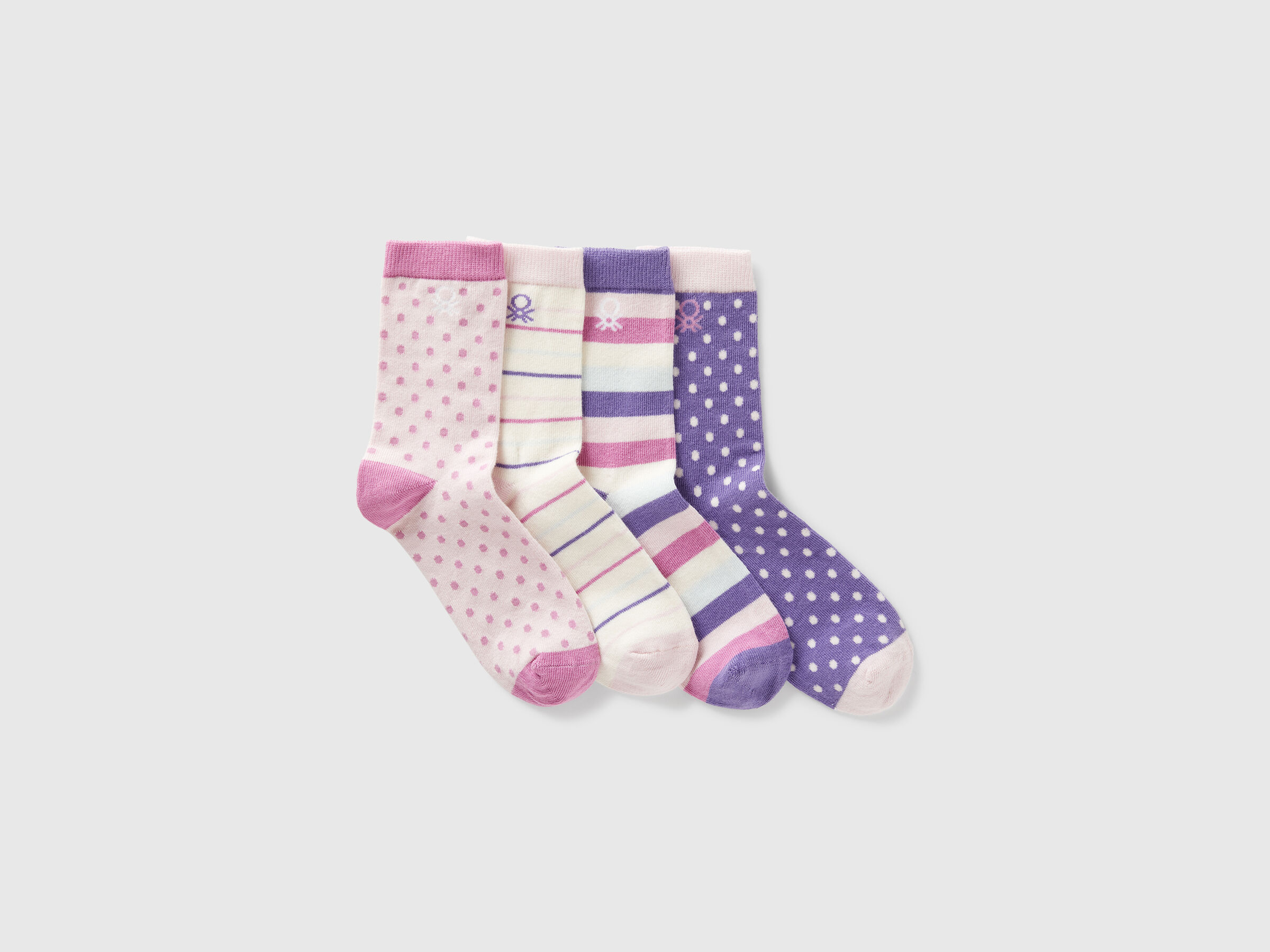 KNITTED SOCKS 4 PAIR Garçon image number 0