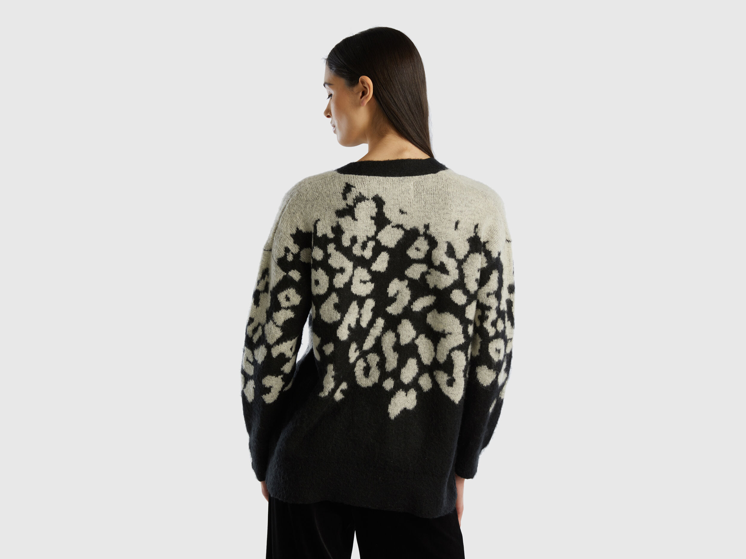 Gilet en 2025 mohair mélangé femme