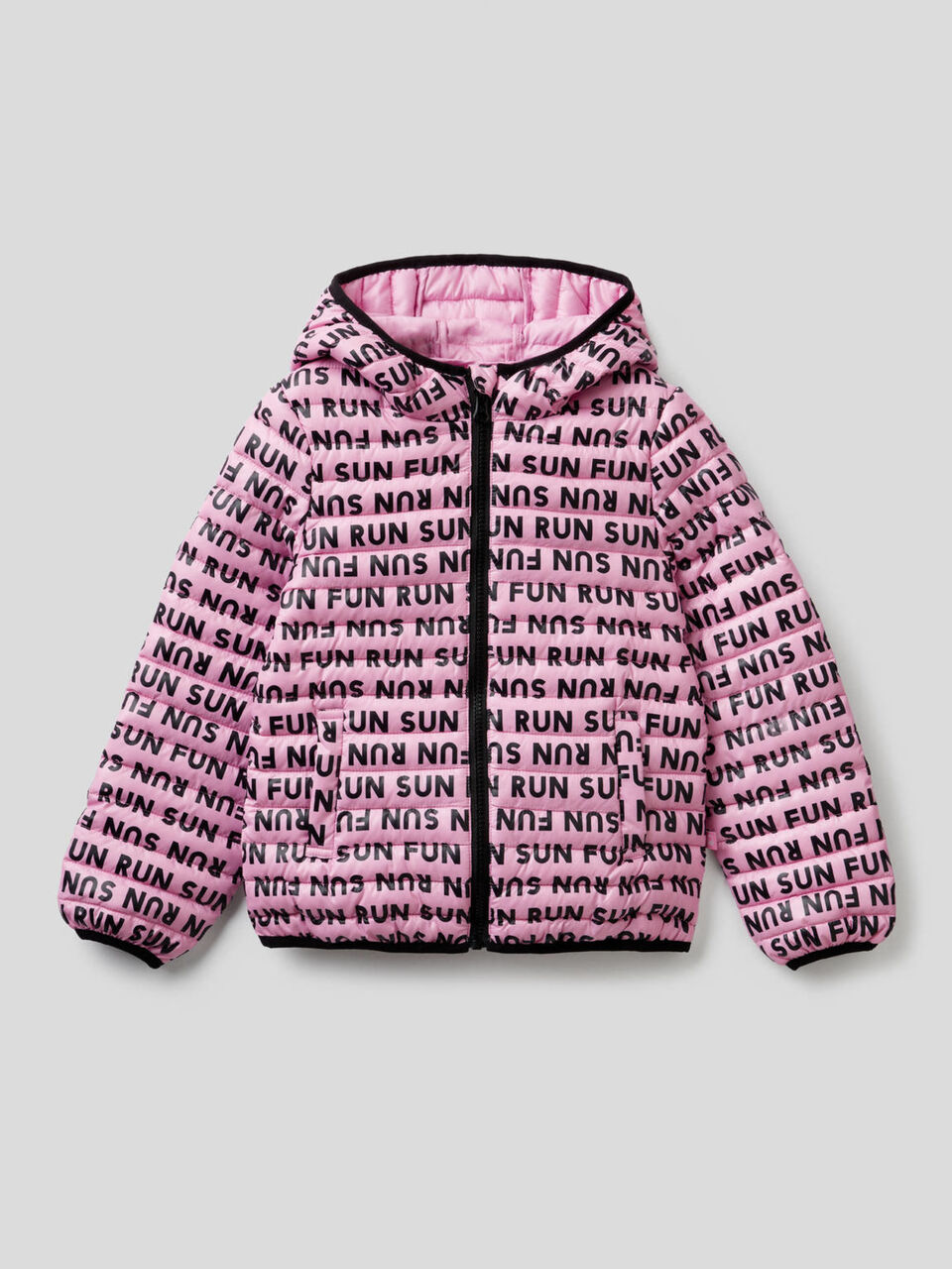 Blouson avec zip et capuche image number 1