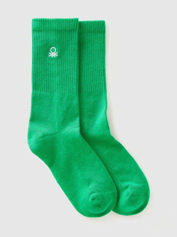 Chaussettes de sport en coton bio mélangé